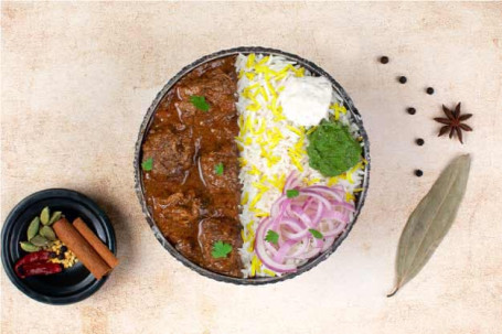 Chorbazaar Mutton Curry [Masala Rice] Bowl