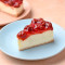 Strawberry Bake Cheesecake Slice