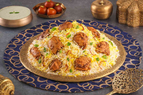 Lazeez Bhuna Murgh Chicken Biryani Boneless, Serves 4] 2.2 Kg]