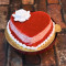 Eggless Heart Shape Red Velvet Cake [1Kg]