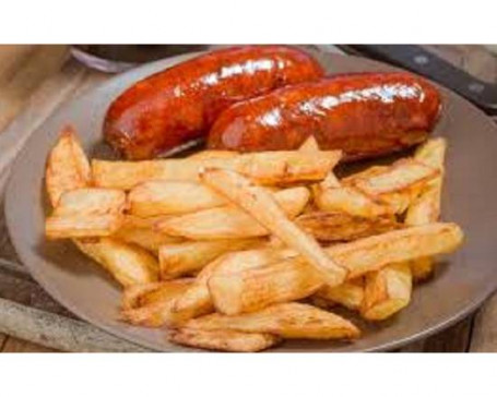 Cumberland Sausages And Chips