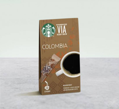 Starbucks Via Colômbia Café Instantâneo Starbucks Via Ready Brew-Colômbia