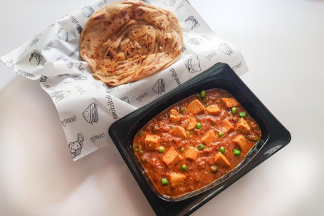 Matar Paneer Breads Combo