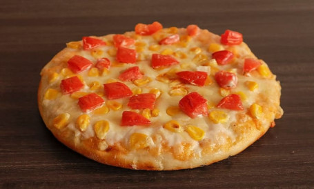 Tomato And Corn Pizza (7 Regular)