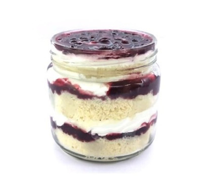 Blueberry Delight Jar Cakes [350 Ml]