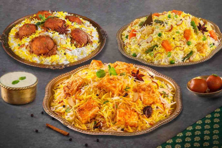 Royal Veg Biryani Feast