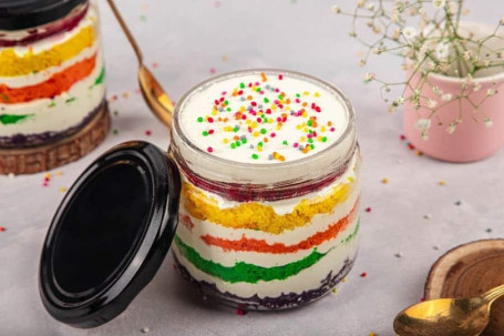 Rainbow 5 Layered Jar