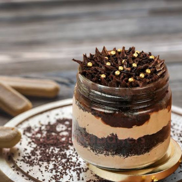 Chocolate Truffle Cake Jar (350 Ml)