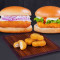 Combo Of Crispy Chicken Burger And Paneer Delight Burger With Free Nuggets