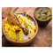 Hyderabadi Chicken Biryani With Leg Piece Raita Free Chicken Kali Mirch