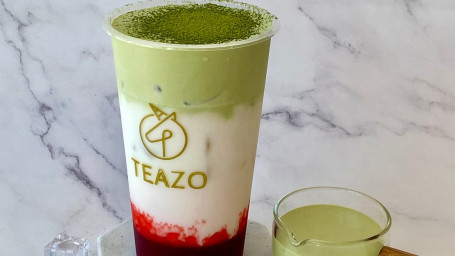 Strawberry Matcha Cheezo