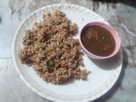 Veg Manchurian Or Fried Rice