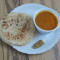 3 Plain Paratha With300Ml Aloo Chole Ki Subzi