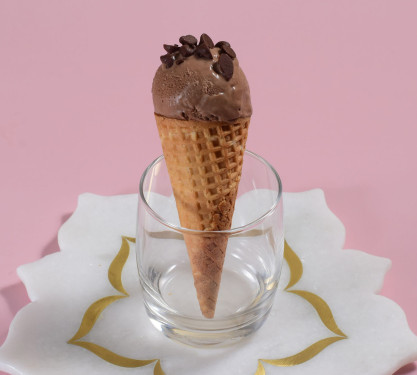 Belgian Chocolate Waffle Cone