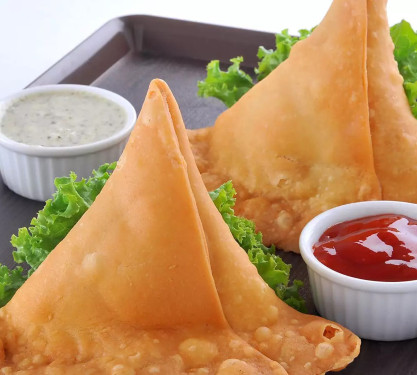 Samosa Plate 2 Pcs Simple