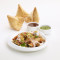 Samosa Chaat With Chhole