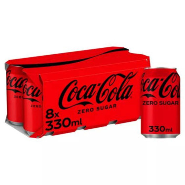 Coca-Cola Zero Sugar Cans 8 Pack