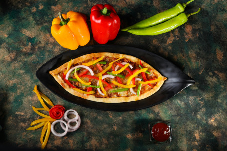 Veg Overload Pide