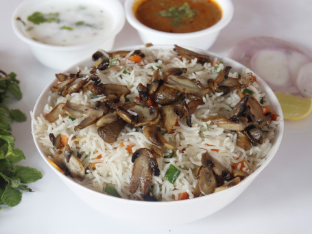 Mushroom Fried Rice Pure Veg