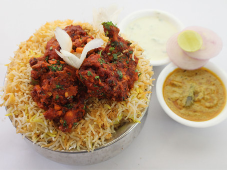 Chicken Lollipop Biryani Single 2 Pcs