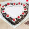 Black Forest Delight Heart Cake
