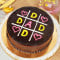 Love U Dad Chocolate Truffle Cake