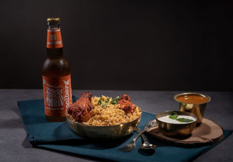 Hyderabadi Chicken Joint Biryani (With Bone)