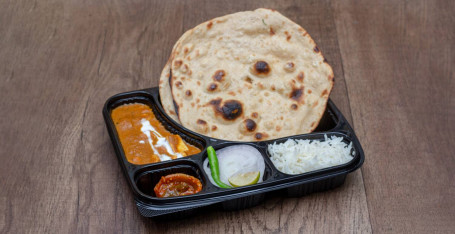 Shahi Paneer 3 Roti Rice Salad Achar