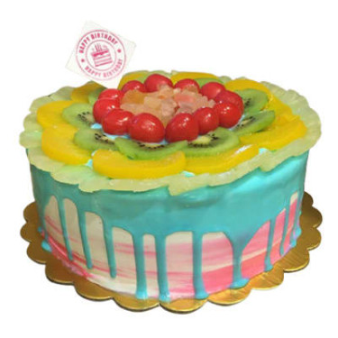 Premium Fruit Truffle Cake- 1 Kg