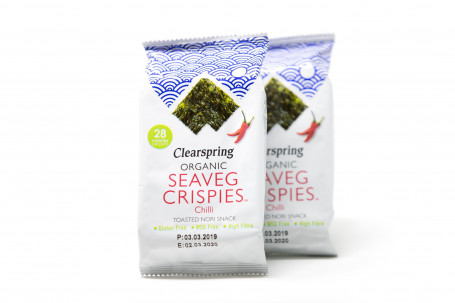 Organic Seaveg Crispies Spicy (Veg) (V) (Df)