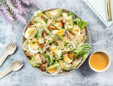 Keto Tofu Salad Bowl