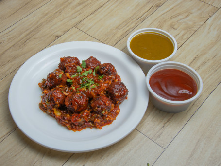 Veg Dry Manchurian 12Pcs.