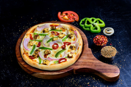 7"Green Chilli N Paneer Pizza Small