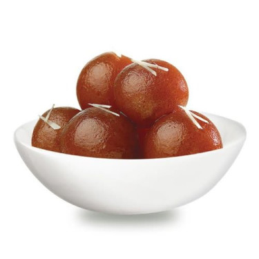 Kesaria Gulab Jamun (Multiple Of 5 Pcs)