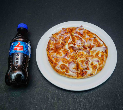 7 Inch Onion Pizza+Cold Drink(250Ml)