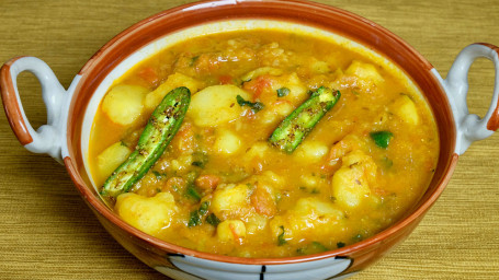 Aloo Curry With Poori