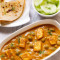Mutter Paneer Curry Pulka Combo