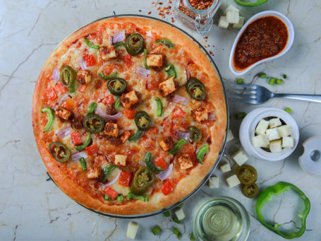 7 Double Paneer Veggie Pizza