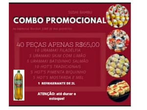 Combo Promocional Da Semana