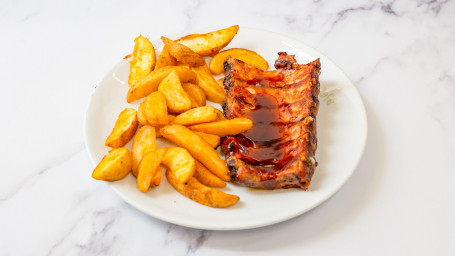 Half Rack Of Spare Ribs