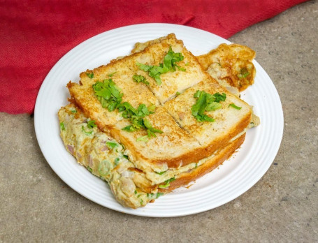 Bread Omelette 2 Eggs 2 Slice Bread