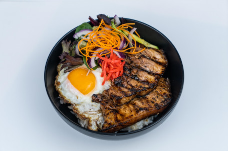 Grilled Pork Don With Egg