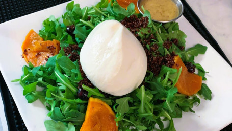 Warm Squash Burrata Salad