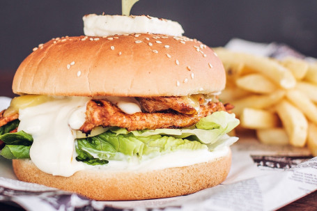 Giant Chicken Peri Peri Burger