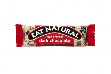 Eat Natural Dark Chocolate With Cranberries Macadamias