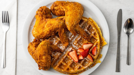 Belgian Waffle 3Pc Chicken Wings