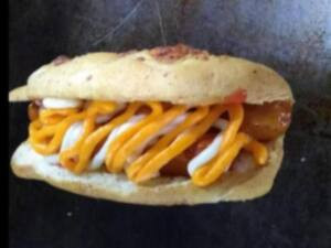 Hot Dog 3 Salsichas Na Baguete