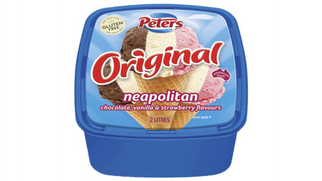 Peters Ice Cream Neopolitan
