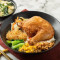 炸雞腿飯套餐 Rice With Deep-Fried Chicken Drumstick Combo