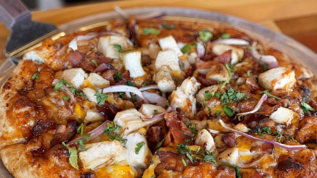 Bbq Chicken Bacon Pizza 7 Inch